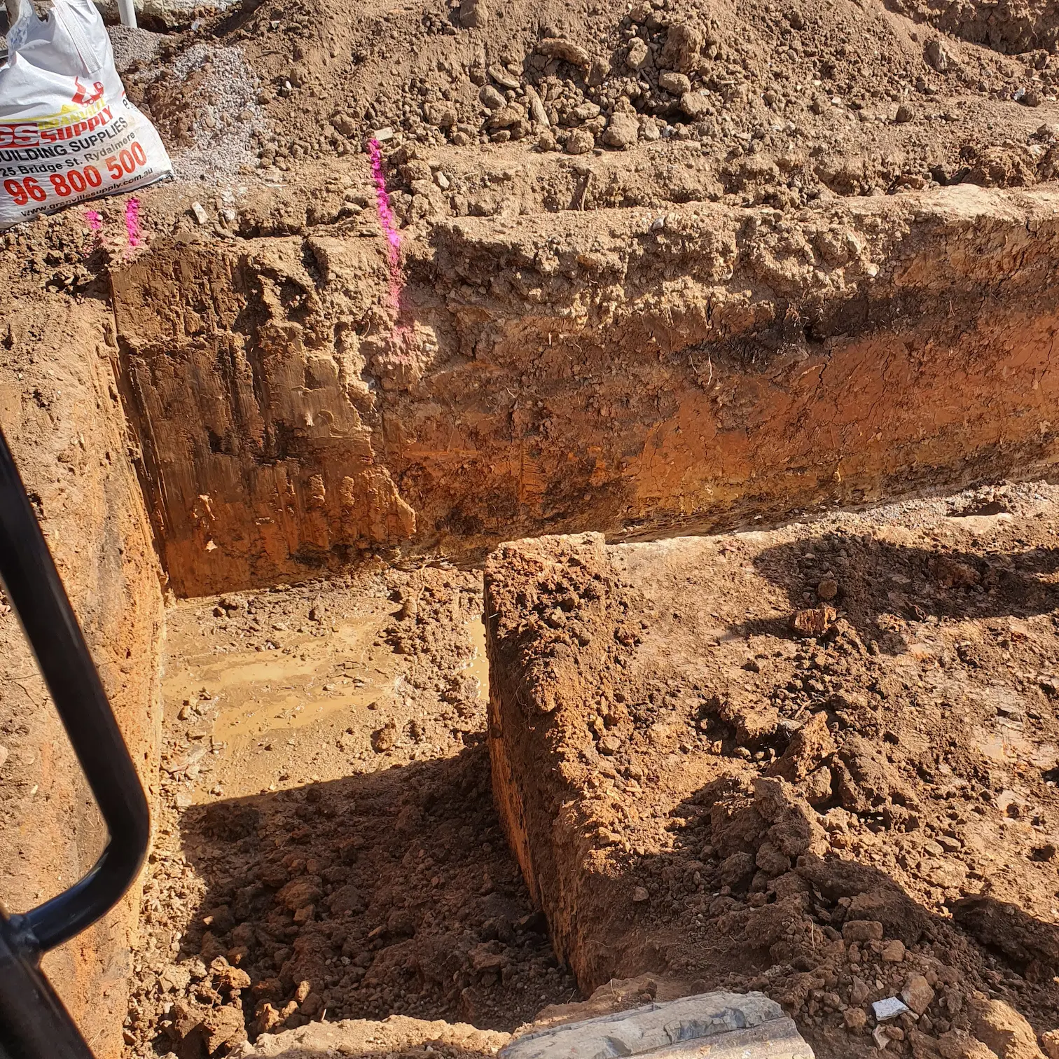 Blocked or Damaged Sewer Pipes — site photography