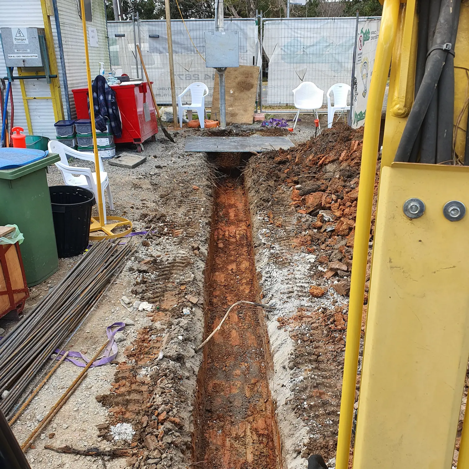Blocked or Damaged Sewer Pipes — site photography