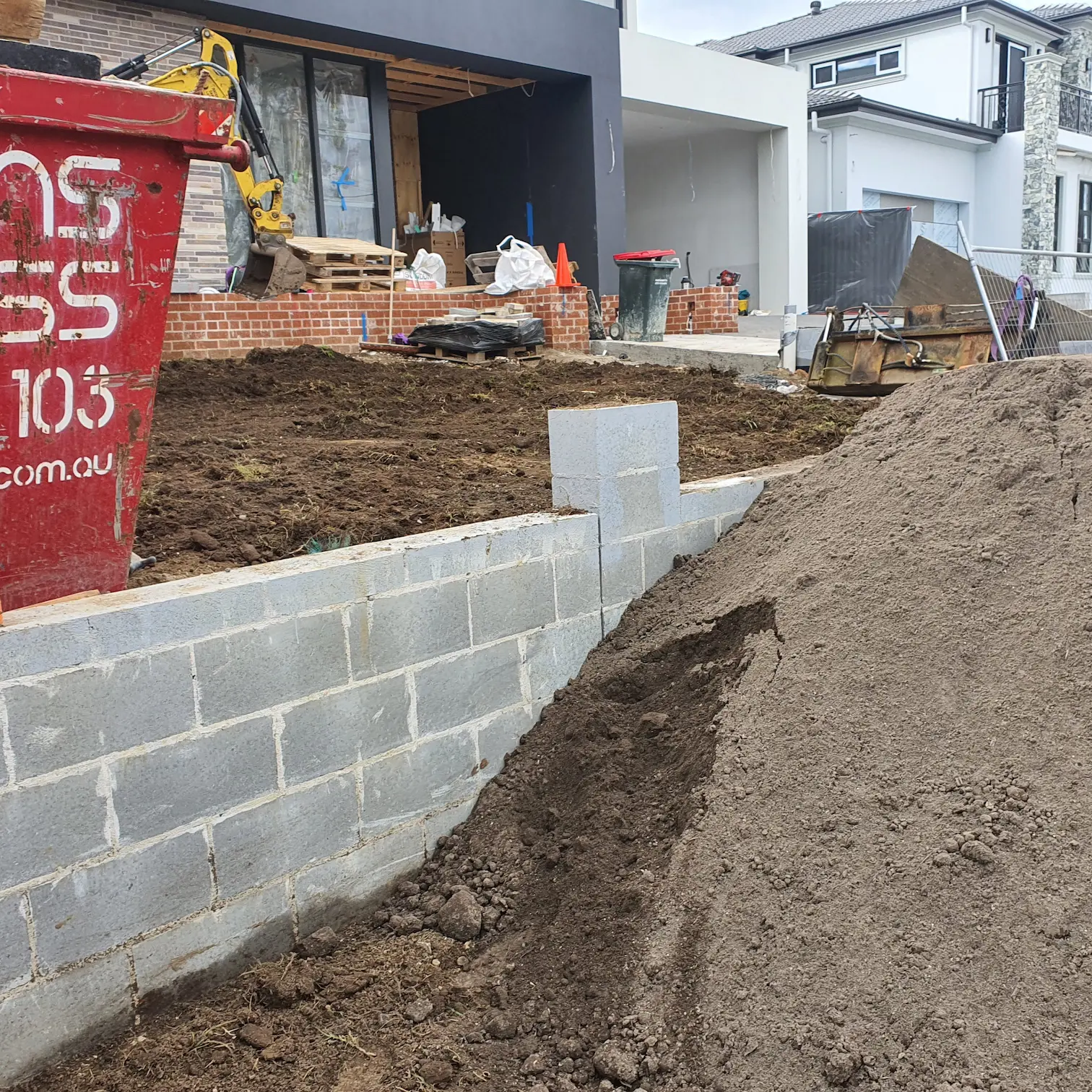 Tight Access Footing